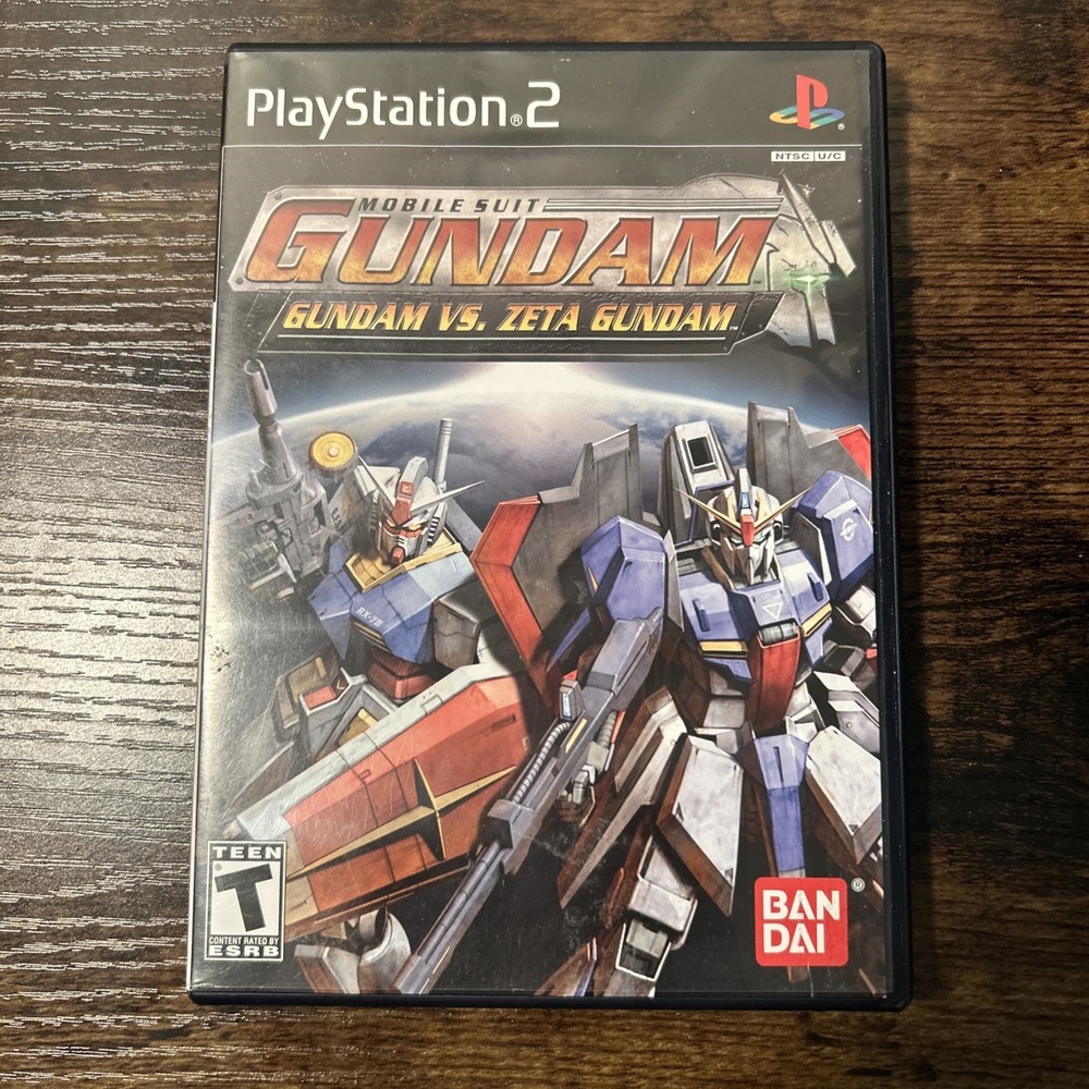 PS2 Gundam vs. Zeta Gundam 2004 NTSC-U/C - Tested, Manual Not Included GOOD READ